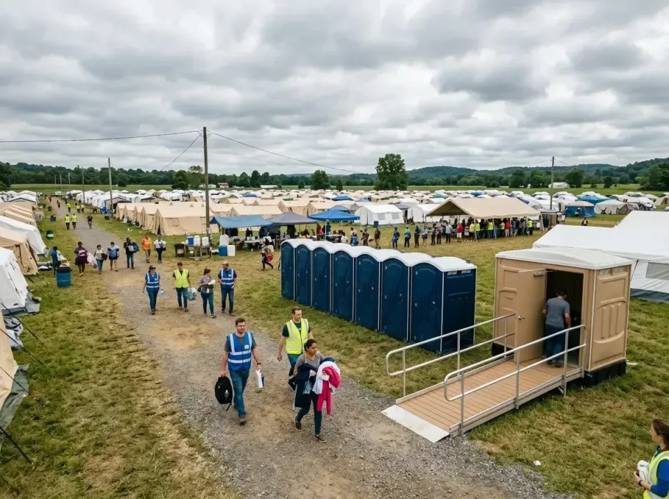 disaster-relief-camp-restrooms-010 — frequently asked questions, Dumpster & Portable Bathrooms Rental in Holton, KS